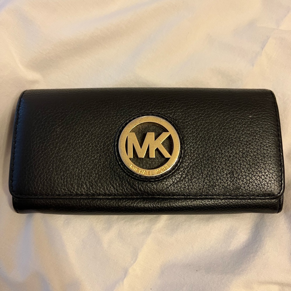 Michael Kors leather wallet